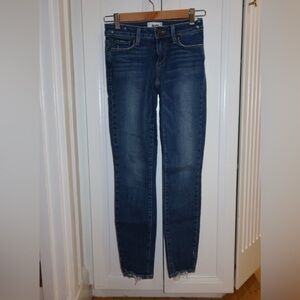 PAIGE Dark Blue Women's Skinny Jeans